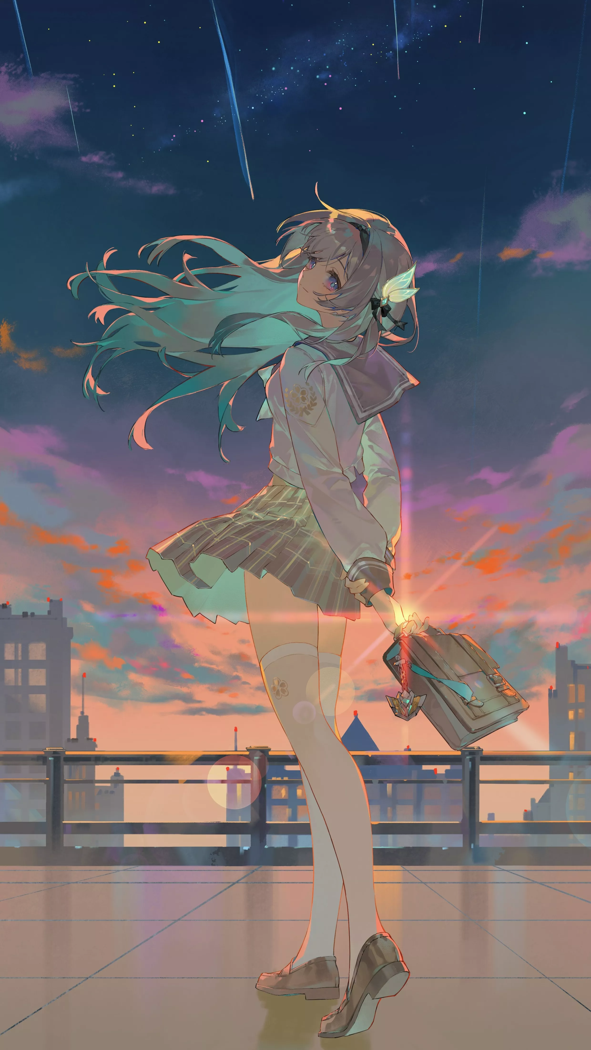 Mobile background image of the blog